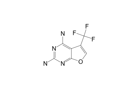 2,4-DIAMINO-5-TRIFLUOROMETHYLFURO-[2.3-D]-PYRIMIDINE