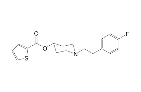 1-[2-(4-Fluorophenyl)ethyl]piperidin-4-yl-thiophene-2-carboxylate