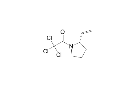 2,2,2-trichloro-1-[(2S)-2-ethenyl-1-pyrrolidinyl]ethanone