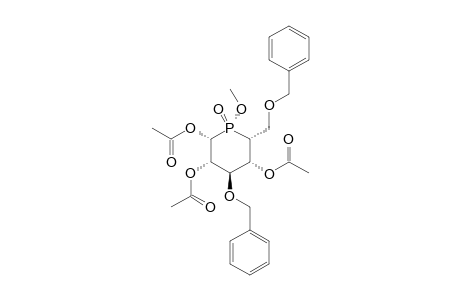 1,2,4-TRI-O-ACETYL-3,6-DI-O-BENZYL-5-DEOXY-5-(R)-METHOXYPHOSPHINYL-BETA-L-IDOPYRANOSE