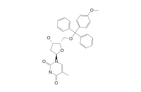 1-[(2R,4S,5R)-5-[BIS-(4-METHOXYPHENYL)-PHENYLMETHOXYMETHYL]-4-HYDROXYTETRAHYDROFURAN-2-YL]-5-METHYL-1H-PYRIMIDINE-2,4-DIONE