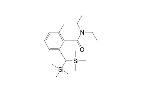 N,N-diethyl-2-[bis(trimethylsilyl)methyl]-6-methyl-benzamide