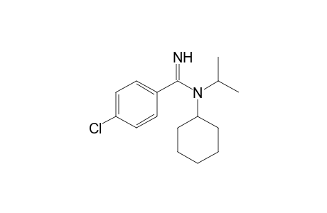 4-Chloro-N-cyclohexyl-N-isopropylbenzamidine