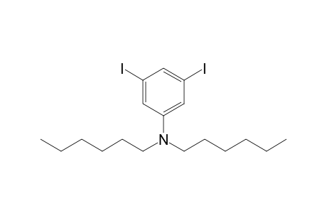 N,N-Dihexyl-3,5-diiodoaniline