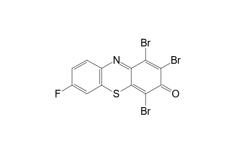 7-FLUORO-1,2,4-TRIBROMO-3H-PHENOTHIAZIN-3-ONE