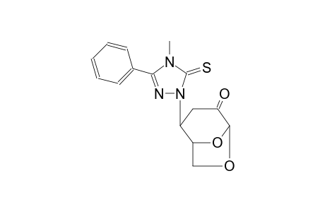 (1S,2S,5R)-2-(4-methyl-3-phenyl-5-thioxo-4,5-dihydro-1H-1,2,4-triazol-1-yl)-6,8-dioxabicyclo[3.2.1]octan-4-one