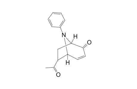 6-Acetyl-2-oxo-8-phenyl-8-azabicyclo[3.2.1]oct-3-ene