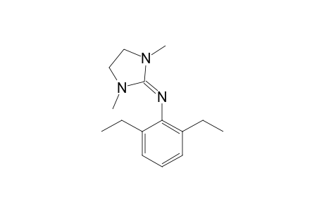 2-(2,6-DIETHYLPHENYL)-IMINO-1,3-DIMETHYLIMIDAZOLIDIN
