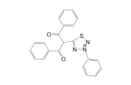 3-PHENYL-5-DIBENZOYLMETHYL-1,2,3,4-THIATRIAZOLE