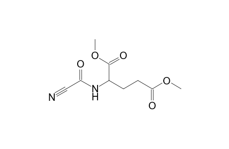 Dimethyl 2-[(cyanocarbonyl)amino]pentanedioate