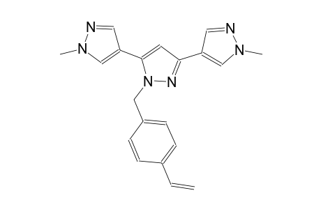 1,1''-dimethyl-1'-(4-vinylbenzyl)-1H,1'H,1''H-4,3':5',4''-terpyrazole