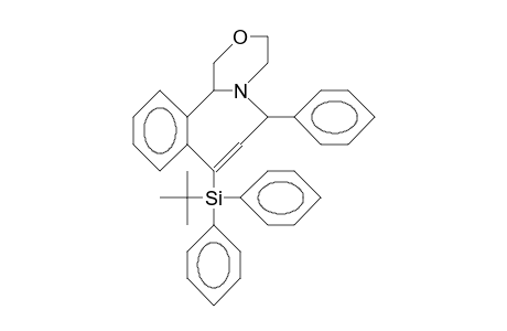 8-(T-Butyl-diphenyl-silyl)-6-phenyl-3,4,5,12b-tetrahydro-1H-(1,4)oxazino(4,3-A)(2)benzazepine
