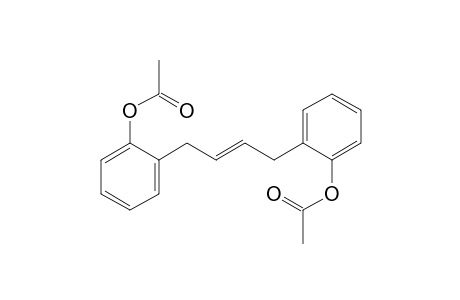 E-1,4-Di(2-acetyloxyphenyl)-2-butene