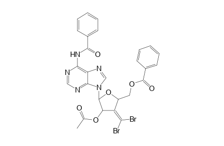 [4-acetoxy-5-(6-benzamidopurin-9-yl)-3-(dibromomethylene)tetrahydrofuran-2-yl]methyl benzoate
