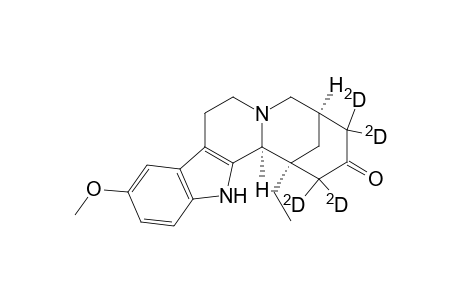 1,5-Methanoazocino[1',2':1,2]pyrido[3,4-b]indol-3(4H)-one-2,2,4,4-D4, 1-ethyl-1,2,5,6,8,9,14,14b-octahydro-11-methoxy-, [1S-(1.alpha.,5.alpha.,14b.alpha.)]-