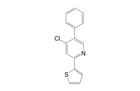 2-alpha-THIENYL-4-CHLORO-5-PHENYLPYRIDINE