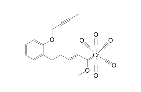 Penracarbonyl-{5-[(3'-Butyn-2'-yloxy)phenyl]-1-methoxypentenylidene}-chromium