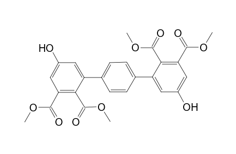 Tetramethyl 4,4"-dihydroxy-p-terphenyl-1,1'',2,2''-tetracarboxylate