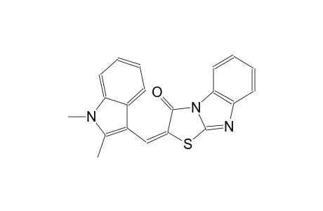 thiazolo[3,2-a]benzimidazol-3(2H)-one, 2-[(1,2-dimethyl-1H-indol-3-yl)methylene]-, (2E)-