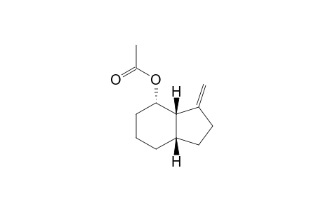 (3aS,4S,7aS)-3-Methyleneoctahydro-1H-inden-4-yl acetate