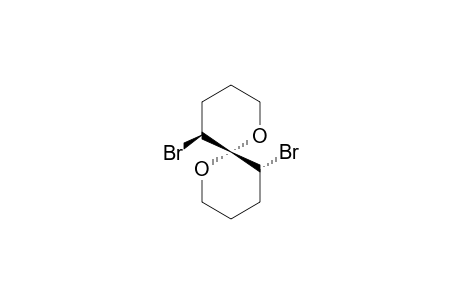 5,11-DIBROMO-1,7-DIOXASPIRO-[5.5]-UNDECANE;DIEQUATORIAL-ISOMER