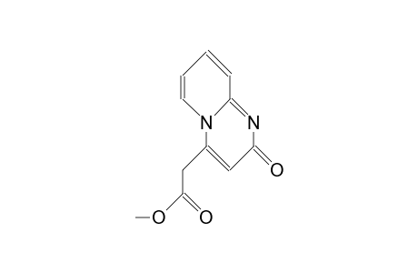 2-Oxo-2H-pyrido(1,2-A)pyrimidin-4-ylacetic acid, methyl ester