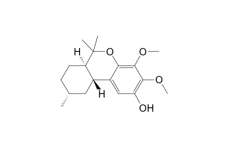 (6aR,9R,10aR)-6,9,9-Trimethyl-2-hydroxy-3,4-dimethoxy-6a,7,8,9,10,10a-hexahydro-6H-dibenzo[b,d]pyran