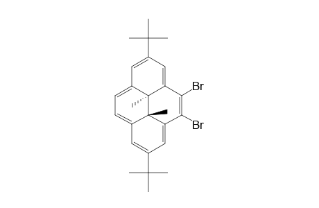 4,5-DIBROMO-2,7-DI-TERT.-BUTYL-TRANS-10B,10C-DIMETHYL-10B,10C-DIHYDROPYRENE