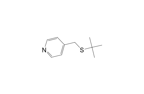 Pyridine, 4-[(tert-butylthio)methyl]-