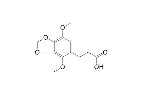 1,3-Benzodioxole-5-propanoic acid, 4,7-dimethoxy-