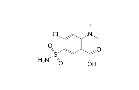 4-Chloro-2-(dimethylamino)-5-sulfamoylbenzoic acid