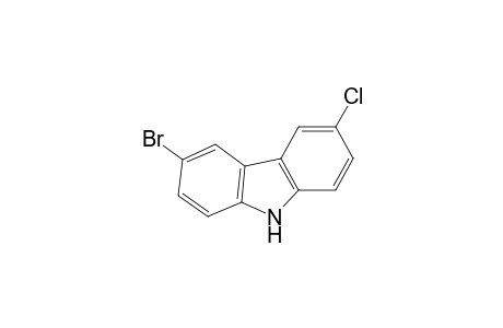 3-Bromanyl-6-chloranyl-9H-carbazole