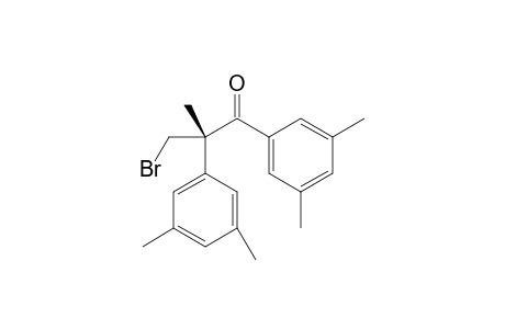 (S)-3-bromo-1,2-bis(3,5-dimethylphenyl)-2-methylpropan-1-one