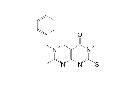 6-Benzyl-3,7-dimethyl-2-(methylthio)-5,6-dihydropyrimido[4,5-d]pyrimidin-4(3H)-one