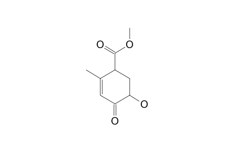 (1R,5S)/(1S,5R)-METHYL-5-HYDROXY-2-METHYL-4-OXOCYCLOHEX-2-ENECARBOXYLATE