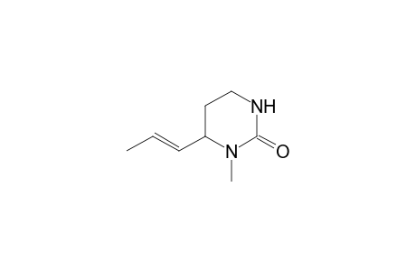 1-Methyl-6-[(1E)-1-propenyl]tetrahydro-2(1H)-pyrimidinone