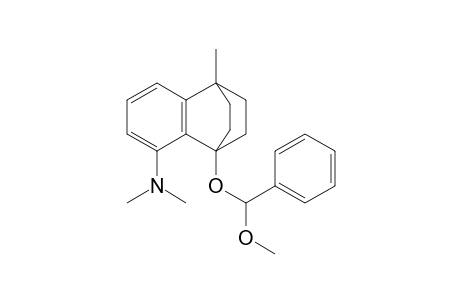 Benzaldehyde methyl 8-dimethylamino-4-methyl1,2,3,4-tetrahydro-1,4-ethanonaphthyl acetal