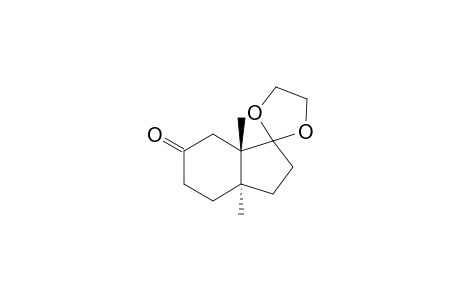 9-(Ethylenedioxy)-1,6-dimethylbicyclo[4.3.0]nonan-3-one