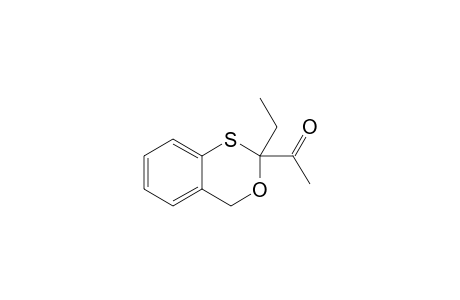 2-Acetyl-2-ethyl-4H-3,1-benzoxathiine