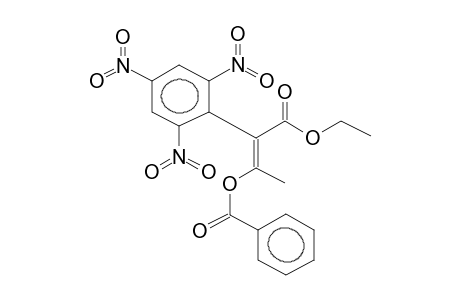 (E)-ETHYL-3-BENZOYLOXY-2-PICRYL-2-BUTENOATE