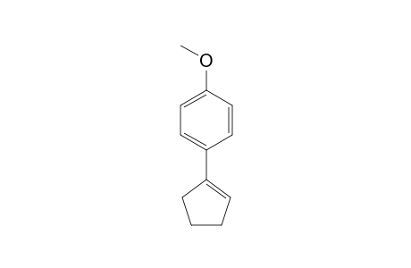 1-(p-Methoxyphenyl)cyclopentene