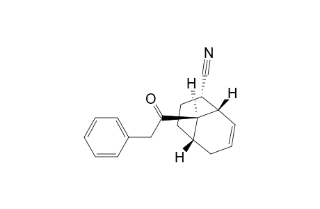 (1S*,2S*,5S*,9R*)-2-Cyano-9-(2-phenyl-1-oxoethyl)bicyclo[3.3.1]non-7-ene