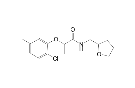 2-(2-chloro-5-methylphenoxy)-N-(tetrahydro-2-furanylmethyl)propanamide