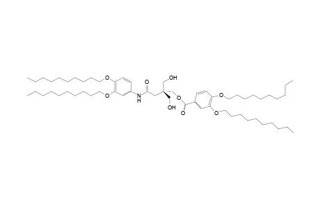 2-(3,4-Didecyloxybenzoylaminomethyl)-2-(3,4-didecyloxybenzoyloxymethyl)-1,3-propanediol