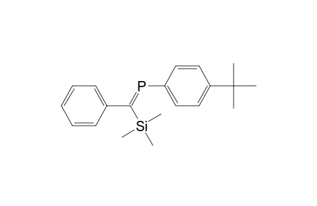 Phosphine, [4-(1,1-dimethylethyl)phenyl][phenyl(trimethylsilyl)methy lene]-, (E)-