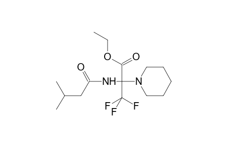 1-Pyridineacetic acid, hexahydro-.alpha.-[(3-methyl-1-oxobutyl)amino]-.alpha.-(trifluoromethyl)-, ethyl ester