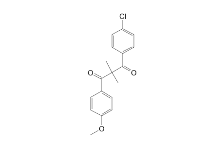 1-(4-CHLOROPHENYL)-3-(4-METHYLPHENYL)-2,2-DIMETHYLPROPANE-1,3-DIONE