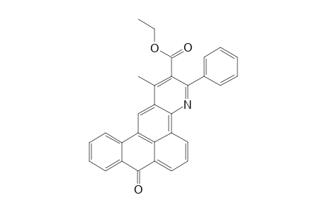 ETHYL-1-METHYL-3-PHENYL-8-OXO-8H-ANTHRA-[9,1-GH]-QUINOLINE-2-CARBOXYLATE