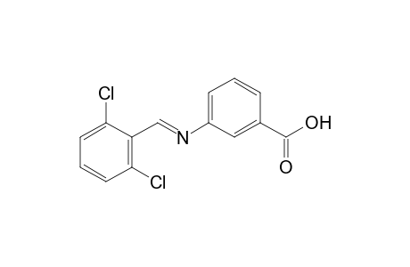m-[(2,6-dichlorobenzylidene)amino]benzoic acid