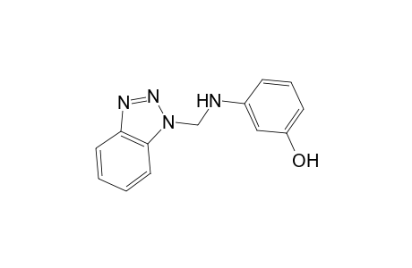 3-(1-Benzotriazolylmethylamino)phenol